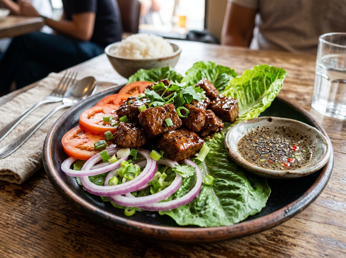 Angkor Beef Lok Lak